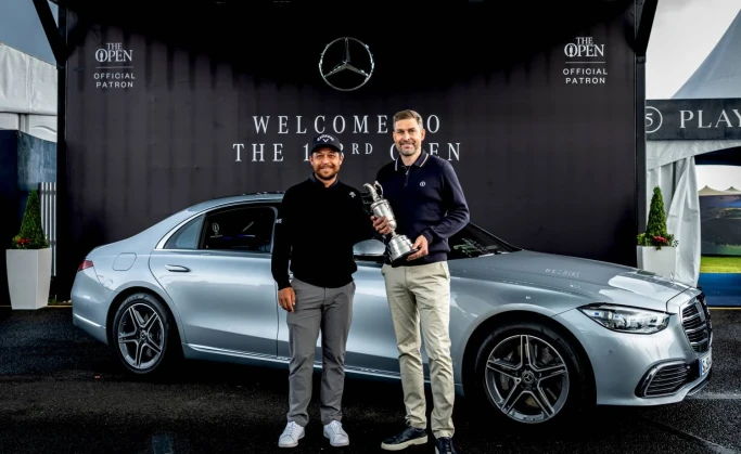 Unique Mercedes-Benz S-Class returns the Claret Jug to The 153rd Open, fusing craftsmanship with tradition
