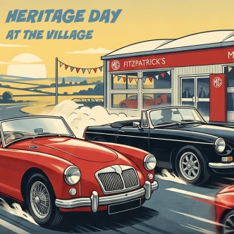 MG Heritage Day at Junction 13 Kildare Village
