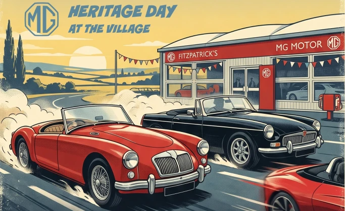 MG Heritage Day at Junction 13 Kildare Village