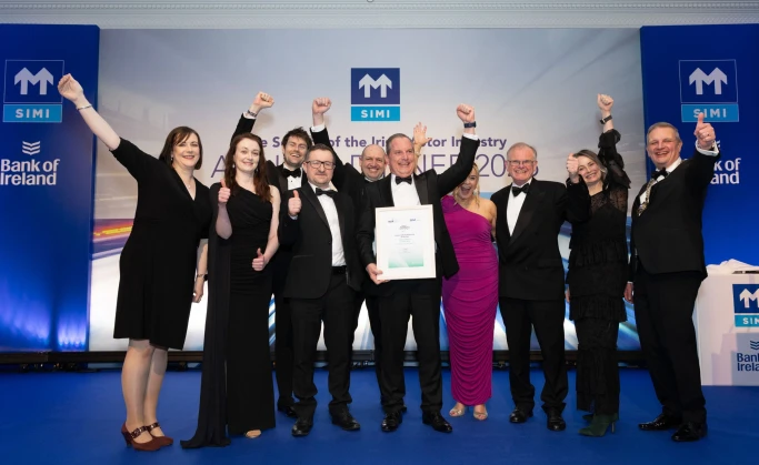 Fitzpatrick’s Garage Naas named as Leinster winner of the ZEVI SEAI EV Dealership  of the Year Awards 2026.