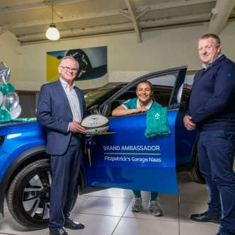 ERIN KING LINES OUT FOR FITZPATRICK’S GARAGES AS THEIR NEW OPEL BRAND AMBASSADOR.