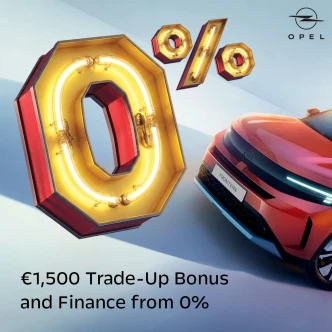 Finance from 0% on the Opel 262 Range