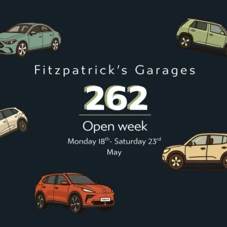 Fitzpatrick's 262 Open week!