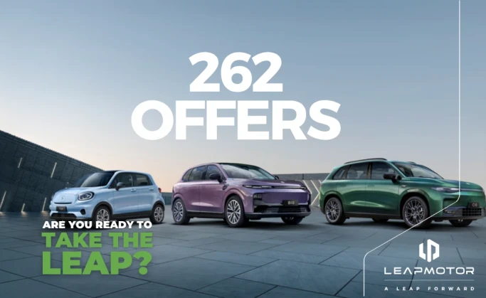 €1,000 Energy credit with Leapmotors 262 Offers