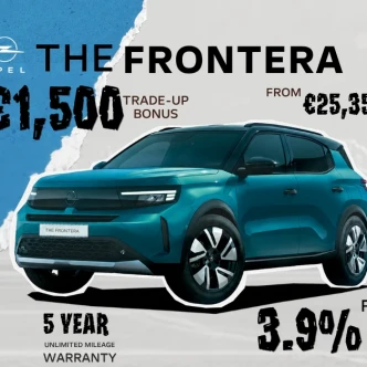 Finance from 3.9% APR on the Opel 271 Range