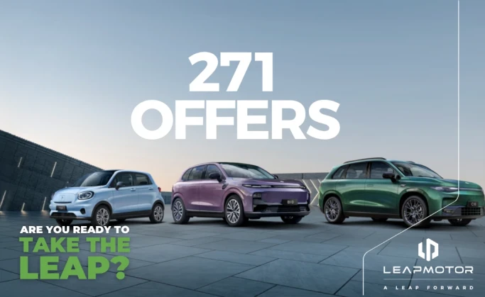 €1,000 Energy credit with Leapmotors 271 Offers