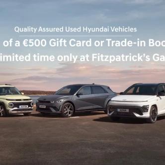 €500 Voucher with your Used Hyundai at Fitzpatrick's Hyundai