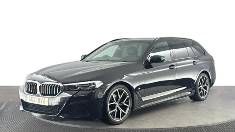 2021 BMW 5 SERIES 2.0 520D MHT M SPORT TOURING 5DR DIESEL HYBRID STEPTRONIC EURO 6... photo