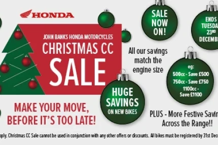 Motorcycle "CC" SALE EVENT