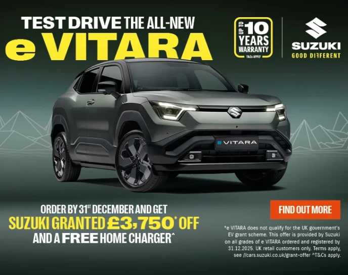 Suzuki e-Vitara ULTRA Current Offer