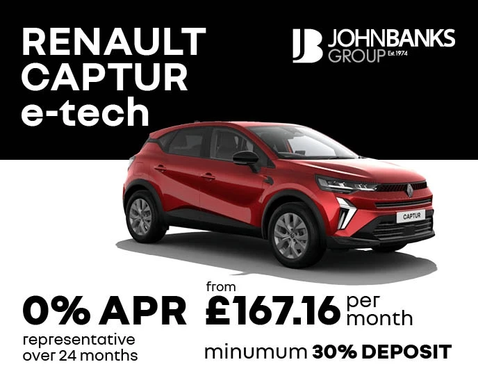 Renault Captur evolution full hybrid E-Tech 160 MY26