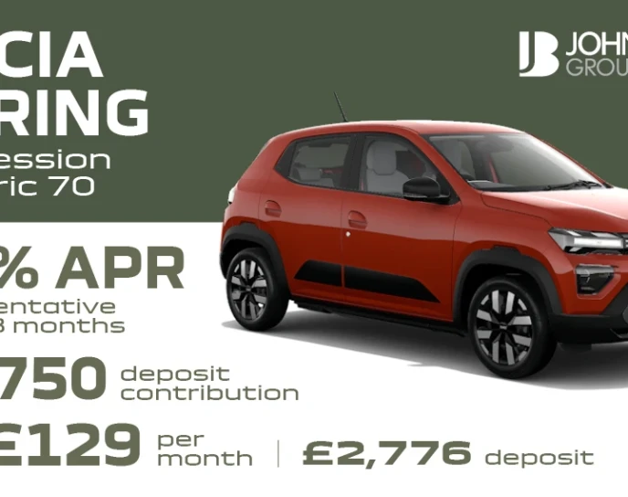 Dacia Spring Expression electric 70 Current Offer