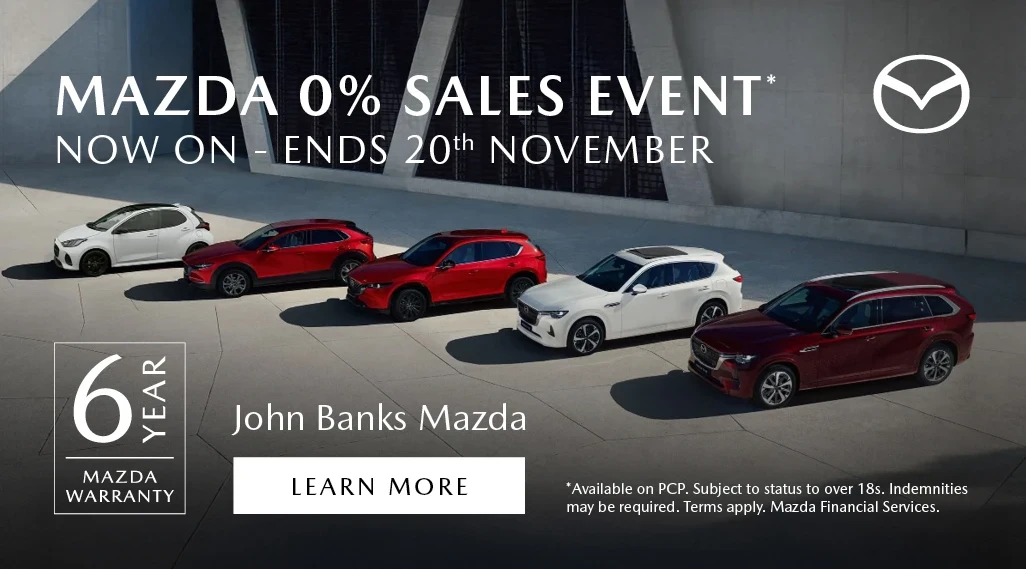 Mazda 0% Sales Event