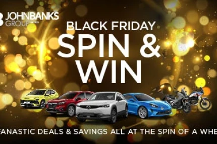 John Banks Black Friday Event: Spin, Save & Win Every Day