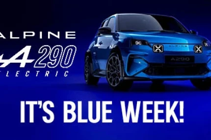 Alpine A290 Blue Week Offer – Save with 2.9% APR