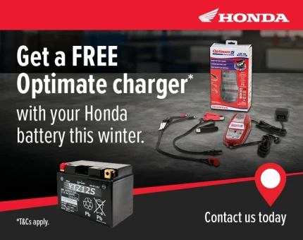 Get a FREE Optimate Charger