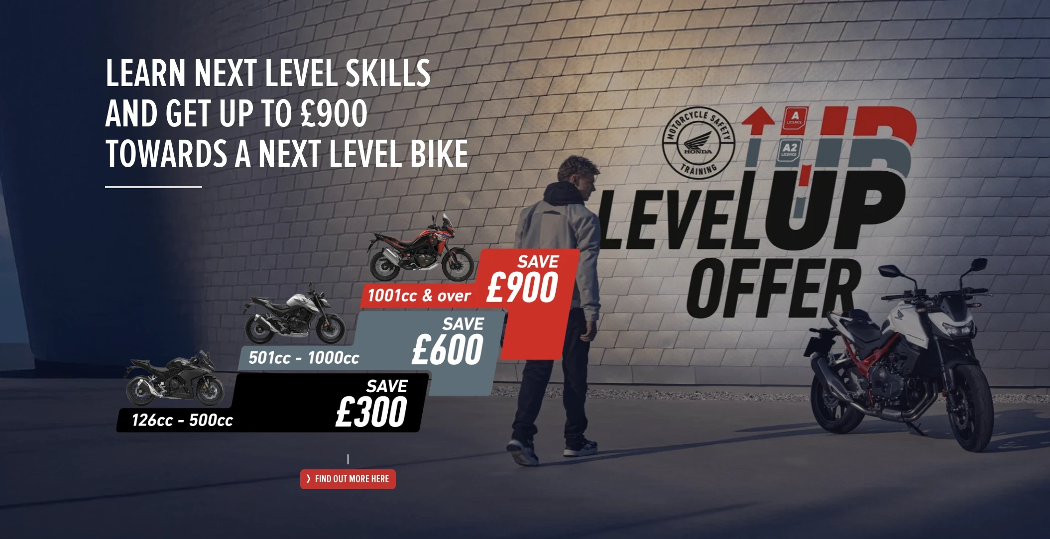 Honda Level Up Offer - Find out more
