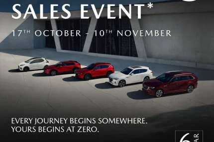Mazda 0% Sales Event