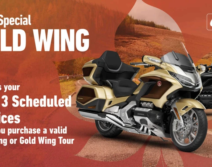 GL1800 2025 Goldwing 50th Anniversary Offer