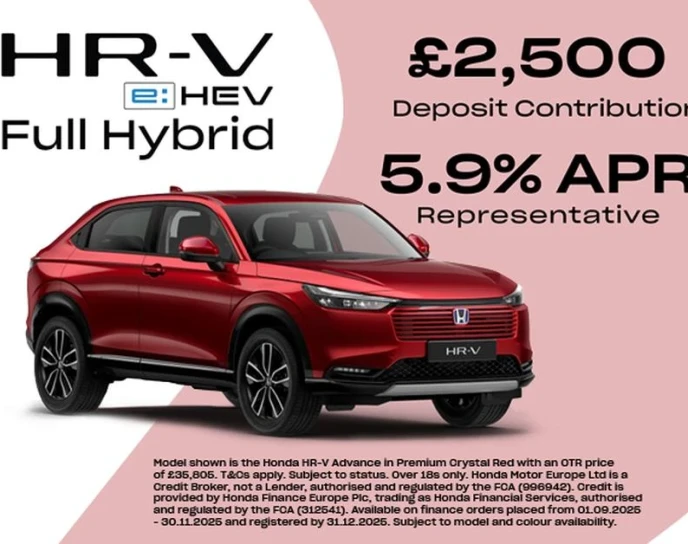 Honda HR-V Current Offer
