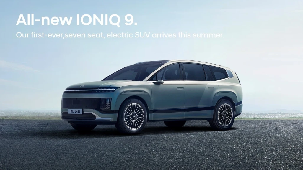 Hyundai Motor UK announces IONIQ 9 range pricing, specification and technical information