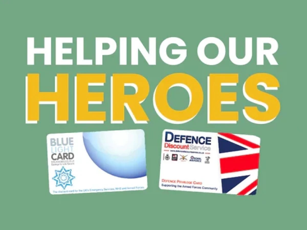 Blue Light, Military or Essential Service Discounts and Offers