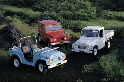 SUZUKI 4X4 MODELS - LAUNCH HISTORY TIMELINE FROM 1970