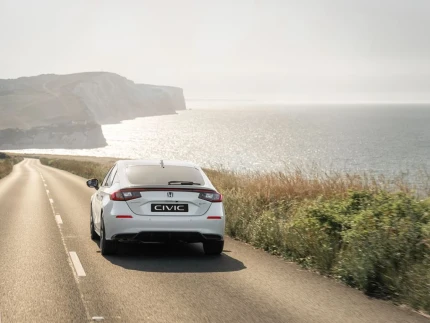 Dynamic exterior upgrade headlines refreshed Honda Civic e:HEV