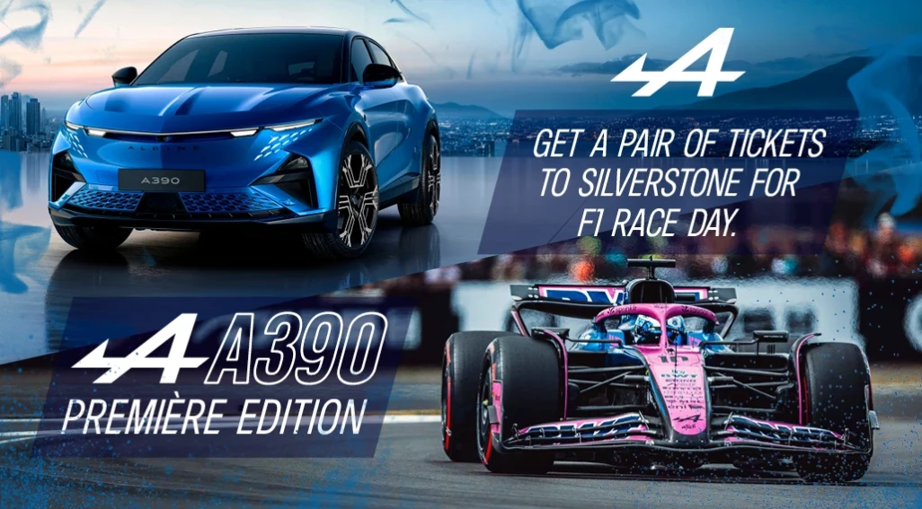 Alpine A390 Blue Days Event