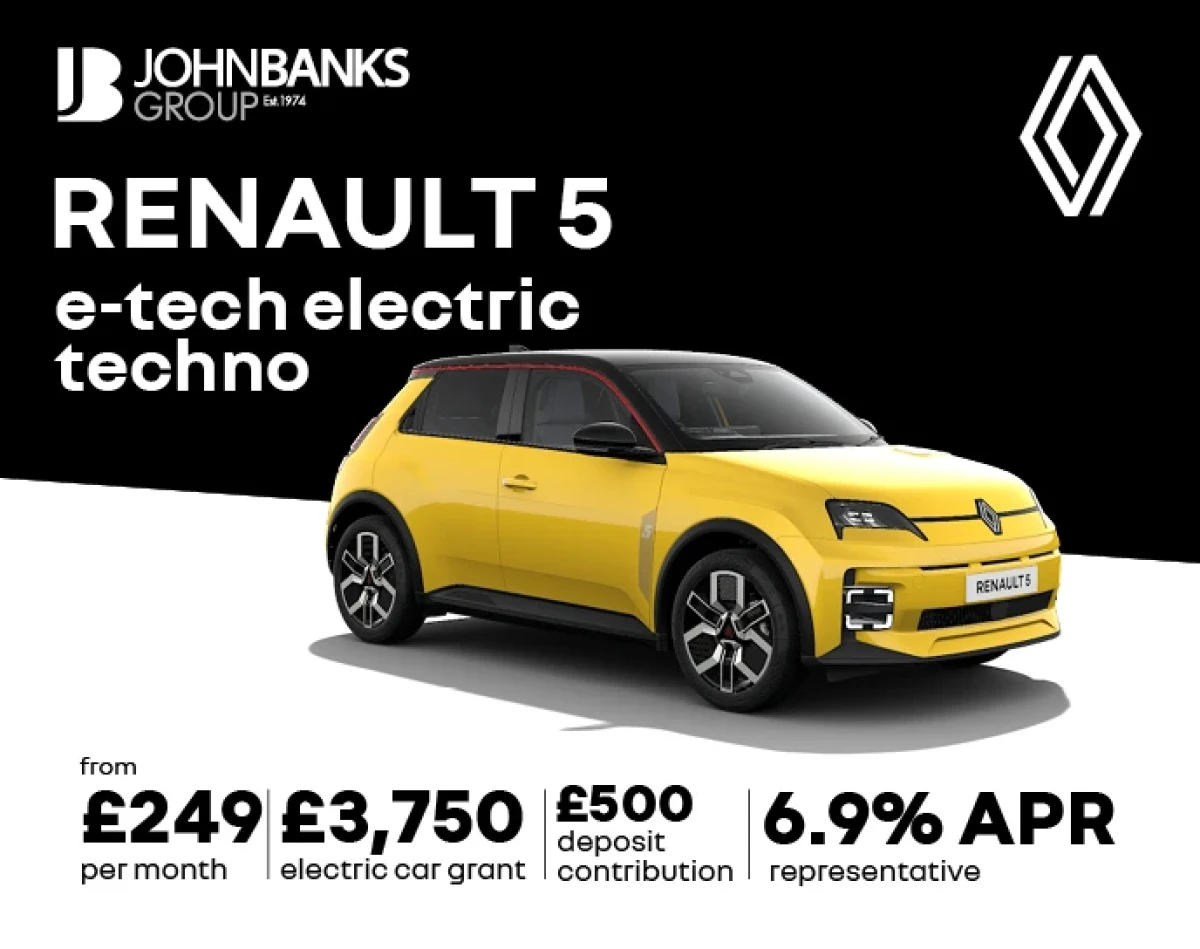 Renault 5 E-TECH ELECTRIC Techno + Comfort Range MY26