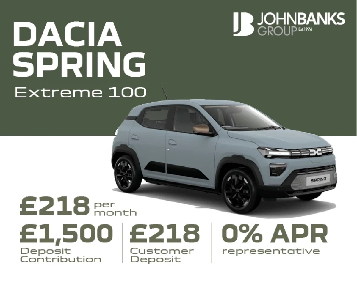 Dacia Spring Extreme 100 Current Offer
