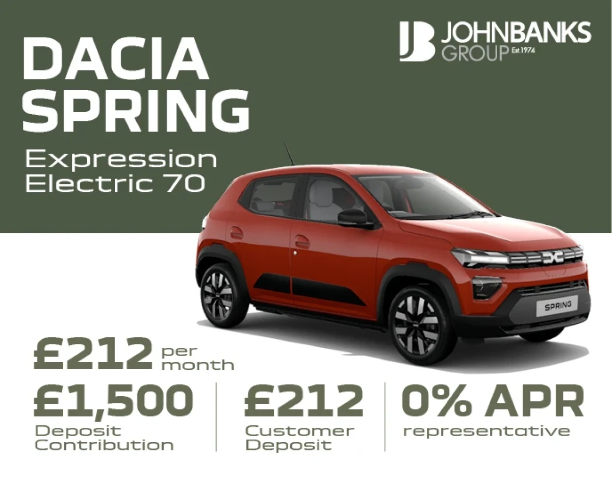 Dacia Spring Expression electric 70 Current Offer