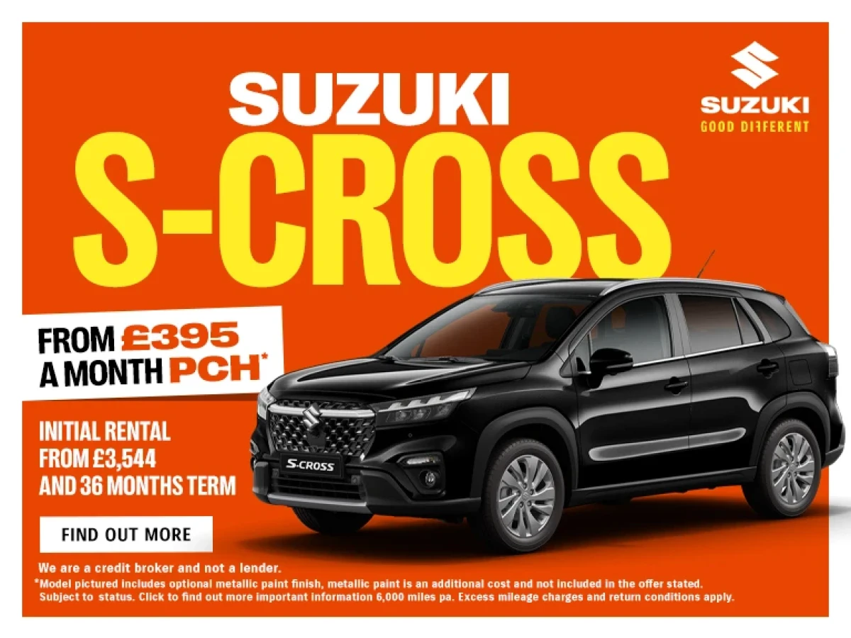 Suzuki S-Cross Personal Contract Hire Current Offer