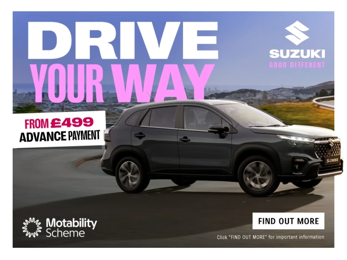 Suzuki S-Cross Motability Scheme Current Offer