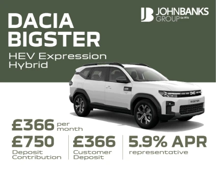 Dacia BIGSTER HEV expression hybrid 155 MY26