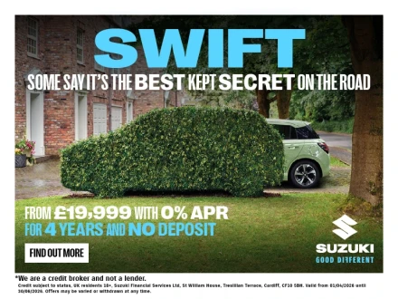 Suzuki Swift Mild Hybrid Motion 4 Year PCP 0% Finance