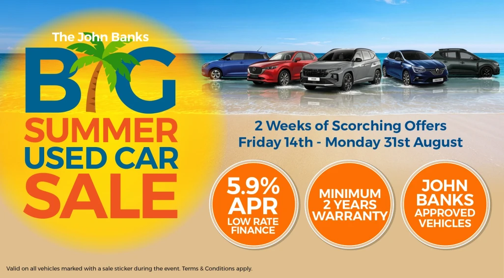 John Banks Big Summer Used Car Sale