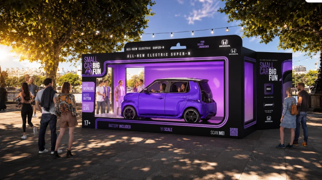 Honda Super-N Pop Up Experience