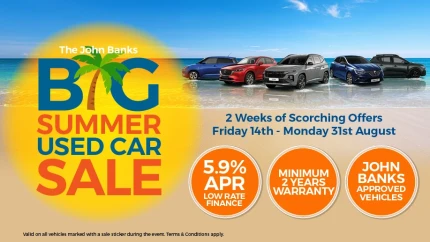 John Banks Big Summer Used Car Sale