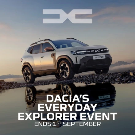 Dacia Everyday Explorer Event Ends 1st September