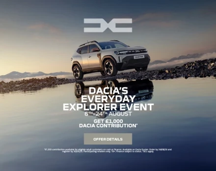 Dacia Everyday Explorer Event 6th-24th August