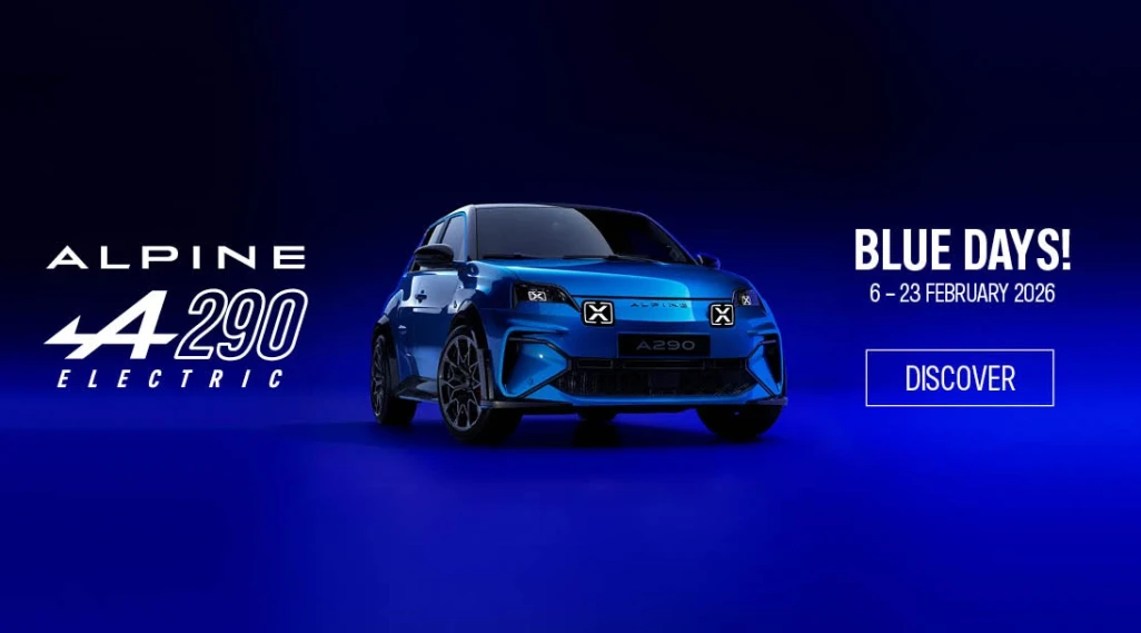 Alpine A290 Blue Days Event