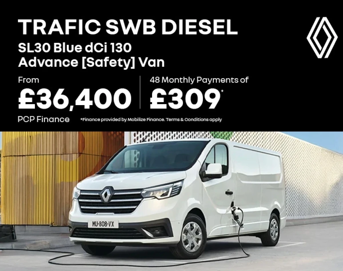 Trafic Van SL30 dCi 130 Advance Panel Van MY26