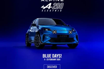 Alpine A290 Blue Days Event