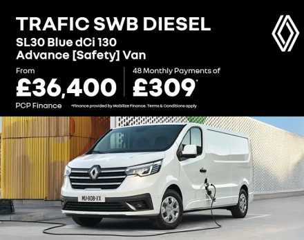 Trafic Van SL30 dCi 130 Advance Panel Van MY26