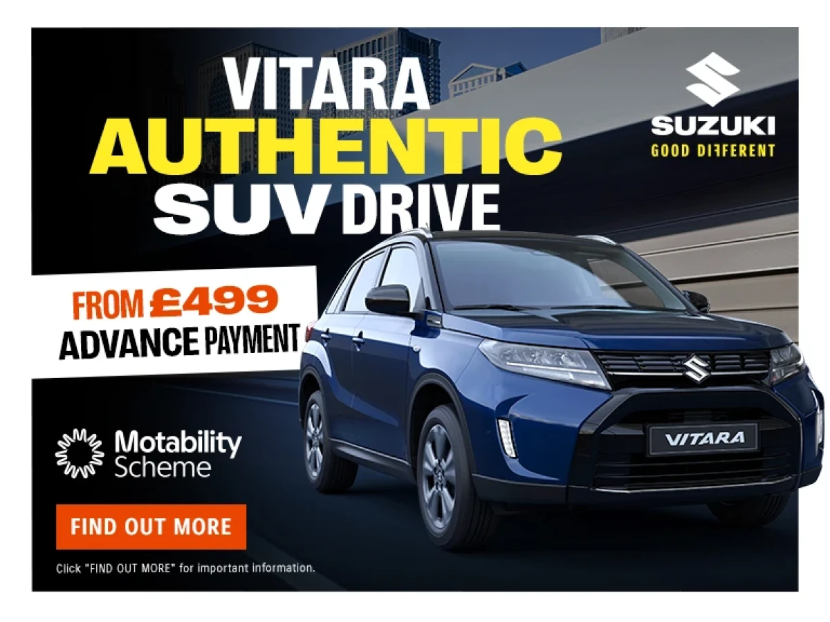 SUZUKI VITARA Motability Scheme Current Offer