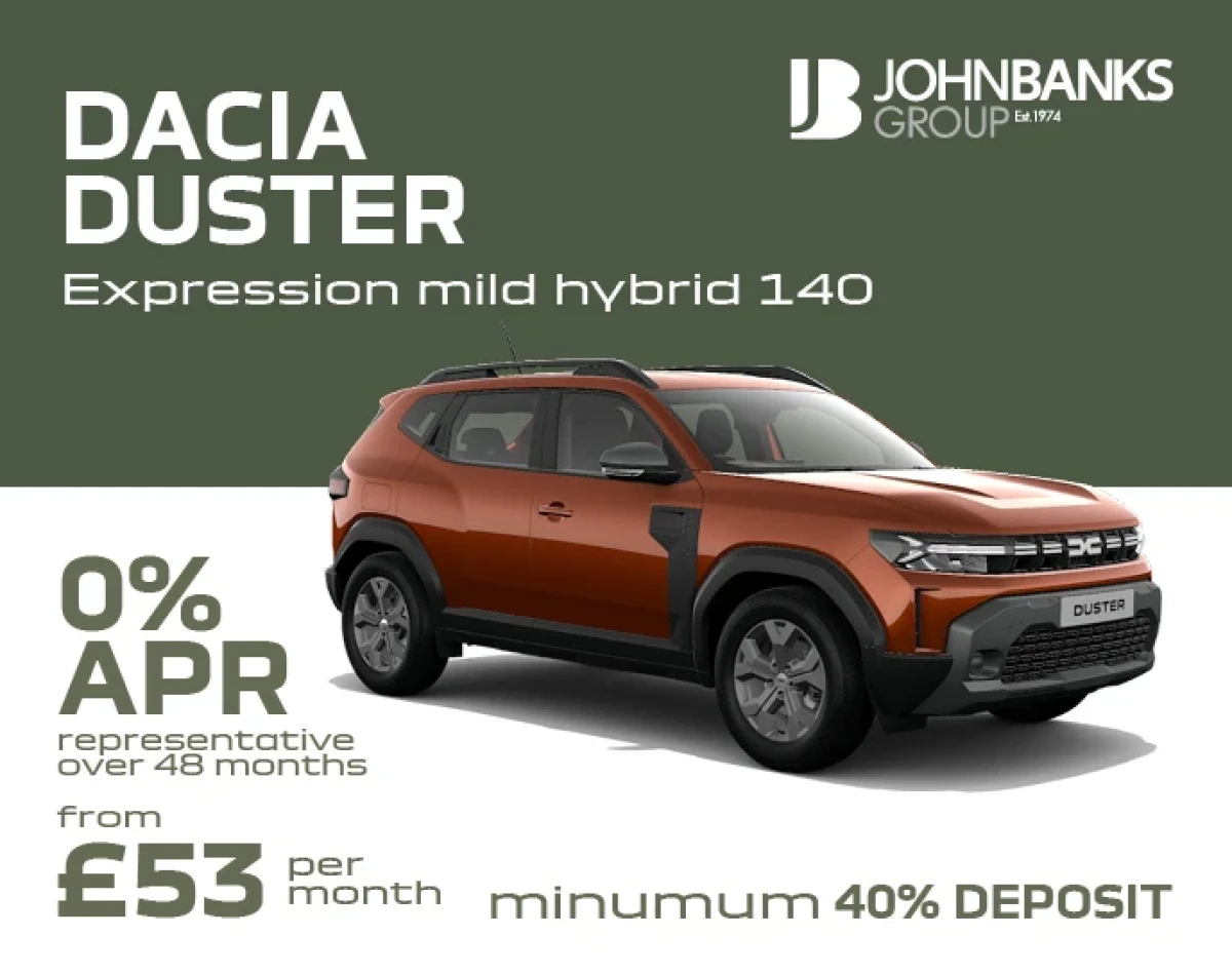 Dacia Duster Mild Expression Current Retail Offer