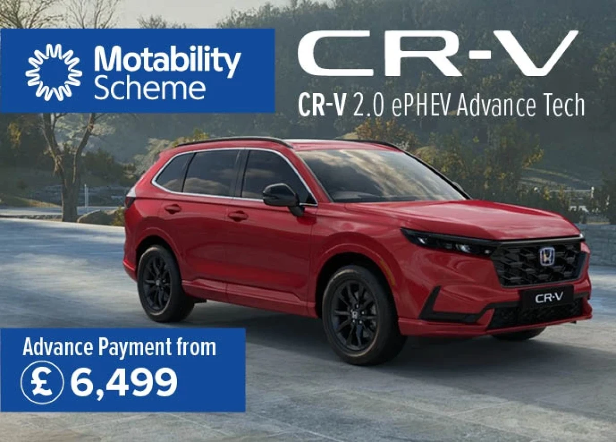 CR-V 2.0 ePHEV Advance Motability Scheme Offer