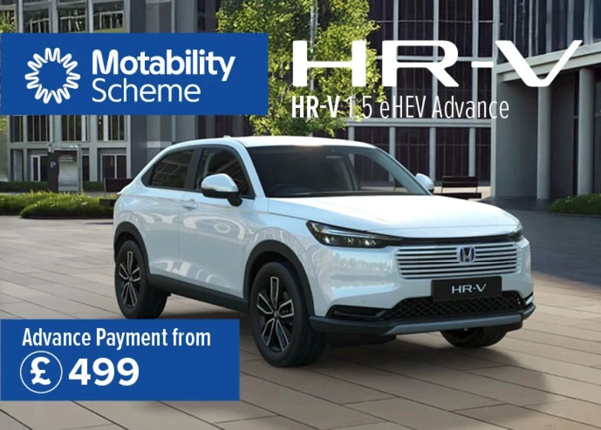 HR-V 1.5 eHEV Advance Motability Scheme Offer
