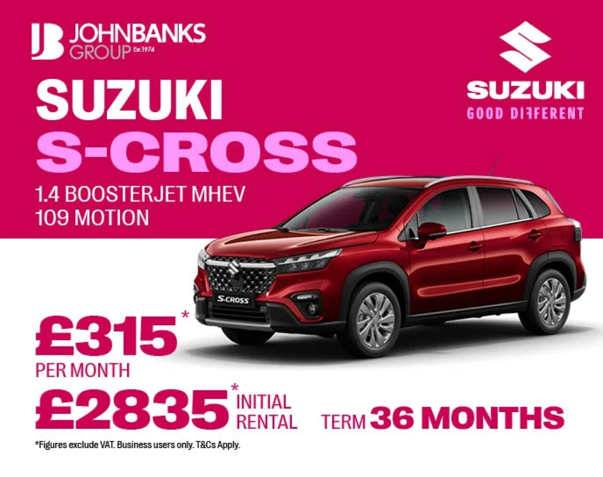 Suzuki S-Cross Contract Hire Current Offer